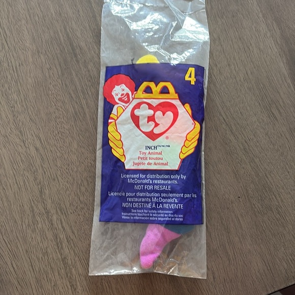 Ty Yellow and Orange Stuffed Animal Caterpillar - Picture 2 of 3